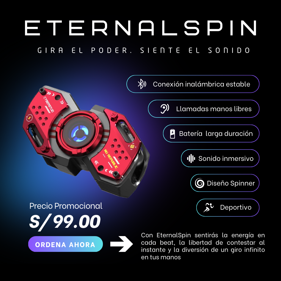 AURICULARES DEPORTIVOS ETERNAL SPIN