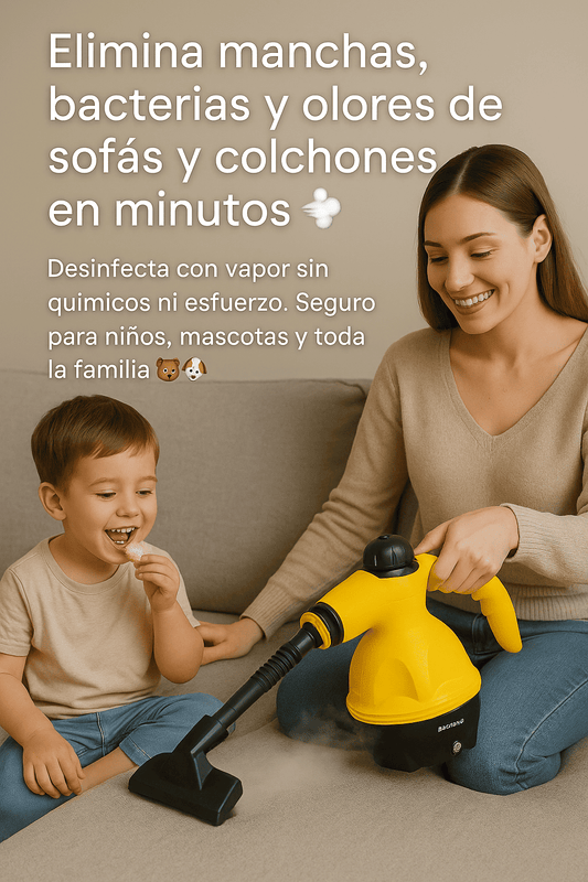 CLEAN PRO - Limpiador a Vapor Portátil