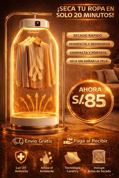 Secadora Portátil Dry Master