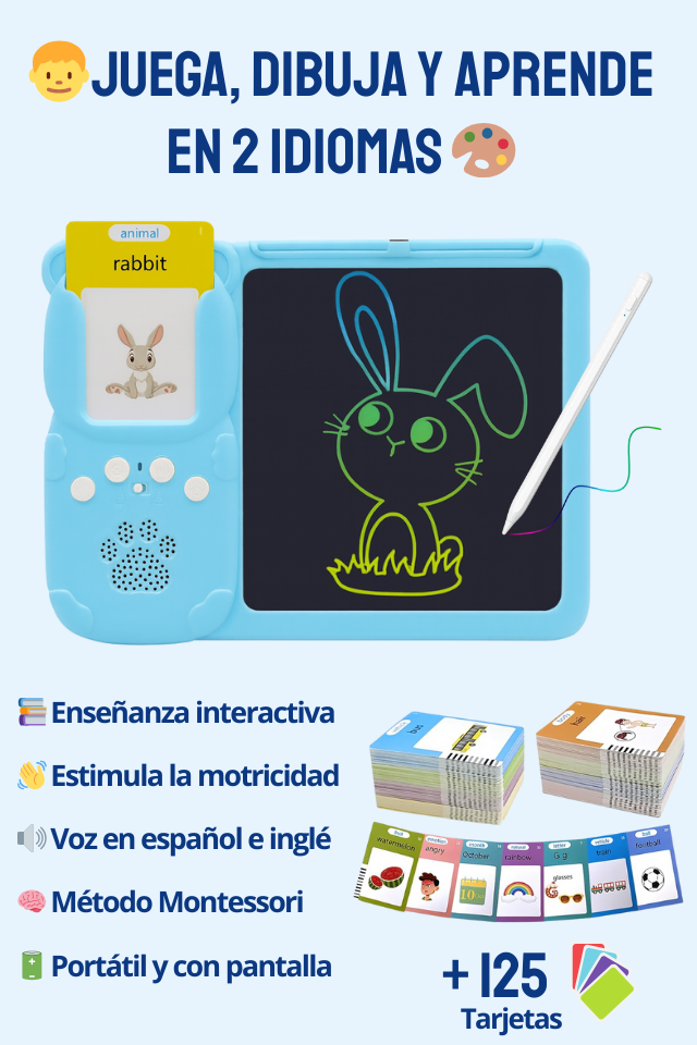 PIZARRA EDUCATIVA BILINGUE