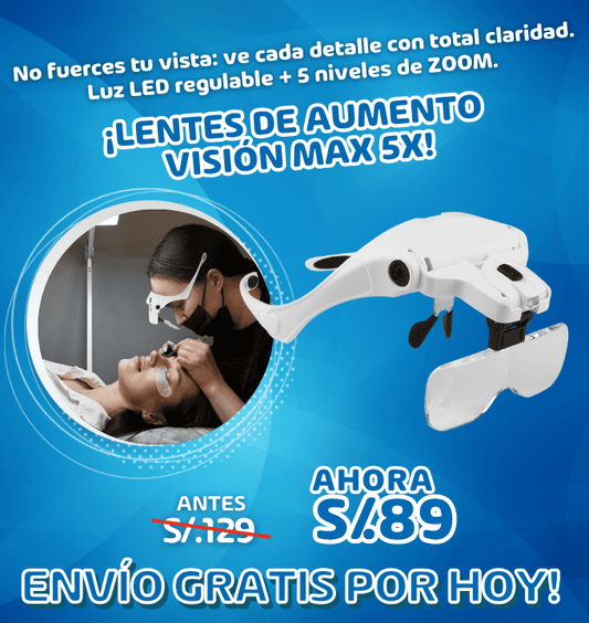 Lentes de Aumento Visión Max 5X